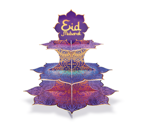 WeFiesta Eid Mubarak Taart Standaard | per stuk WeFiesta Eid Mubarak Taart Standaard | per stuk