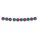 WeFiesta Eid Mubarak Flag Garland Eid Mubarak 2 meters | per piece