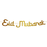 WeFiesta Eid Mubarak Buchstabengirlande Eid Mubarak 200 cm | pro Stück WeFiesta Eid Mubarak Buchstabengirlande Eid Mubarak 200 cm | pro Stück