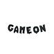 Godan  Gaming Foil Balloons Letter Garland "Game On" | per set