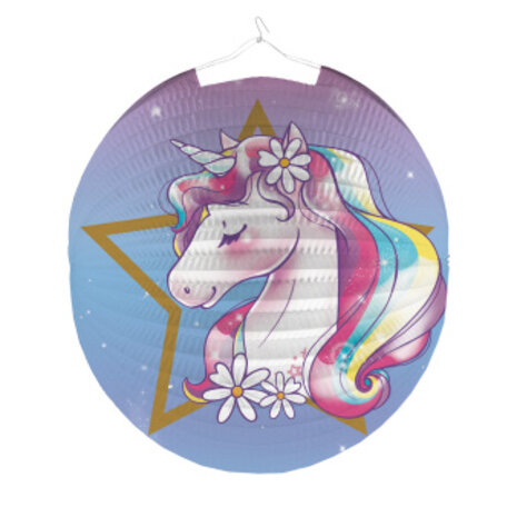 Riethmüller Unicorn Dreams Lampion 25cm | per stuk Riethmüller Unicorn Dreams Lampion 25cm | per stuk