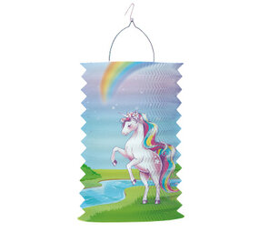 Riethmüller Einhorn-Träume Laterne 28 cm | pro Stück