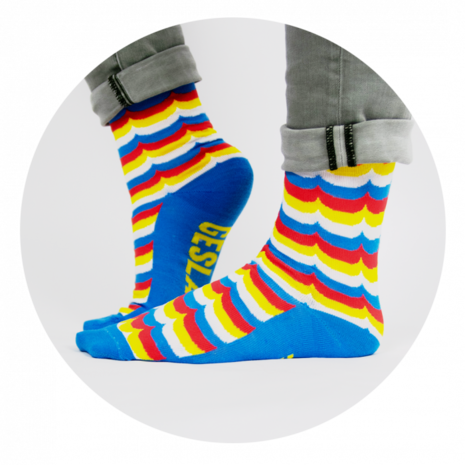 Paper Dreams Humoristische Sokken Geslaagd! | per paar Paper Dreams Humoristische Sokken Geslaagd! | per paar