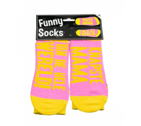 Paper Dreams Humorous Socks Prettiest Mom | per pair