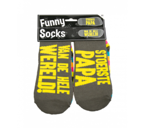 Paper Dreams Chaussettes humoristiques Papa le plus dur | par paire