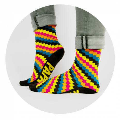 Paper Dreams Witzige Socken für den härtesten Papa | pro Paar