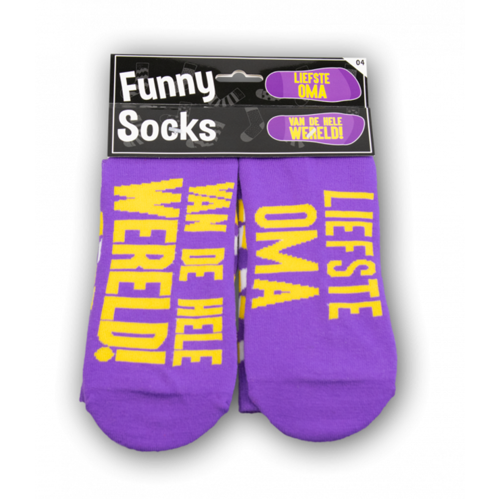 Paper Dreams Lustige Socken für die liebe Oma | pro Paar