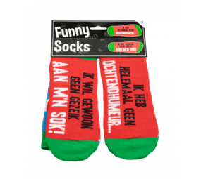 Paper Dreams Chaussettes humoristiques anti-mauvaise humeur matinale | par paire