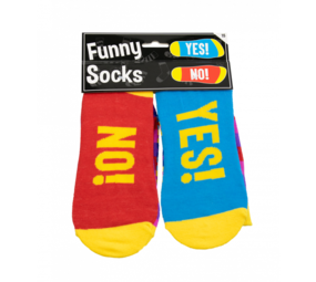 Paper Dreams Witzige Socken JA! NEIN! | pro Paar