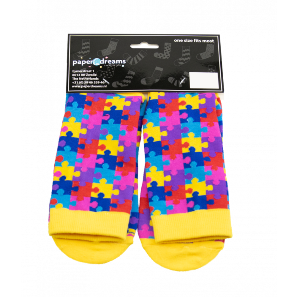 Paper Dreams Humoristische Sokken YES! NO! | per paar Paper Dreams Humoristische Sokken YES! NO! | per paar