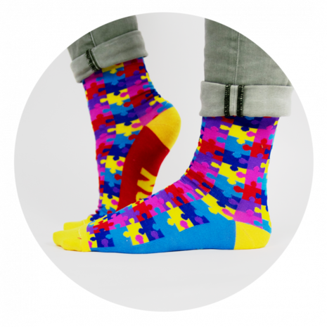 Paper Dreams Humorous Socks YES! NO! | per pair