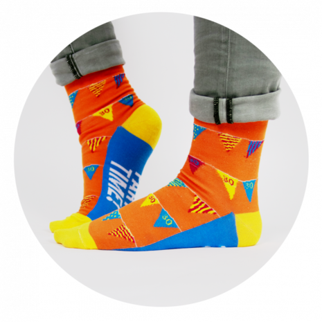 Paper Dreams Chaussettes humoristiques 30 ans | par paire