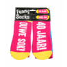 Paper Dreams Witzige Socken 40 Jahre | pro Paar Paper Dreams Witzige Socken 40 Jahre | pro Paar