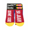 Paper Dreams Humorous Socks 50 Years | per pair Paper Dreams Humorous Socks 50 Years | per pair