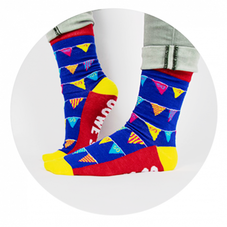 Paper Dreams Chaussettes humoristiques 50 ans | par paire