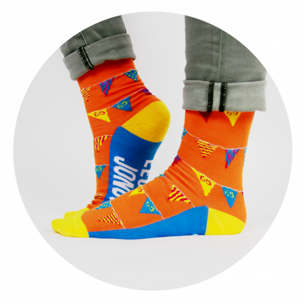 Paper Dreams Witzige Socken ab 65 Jahren | pro Paar