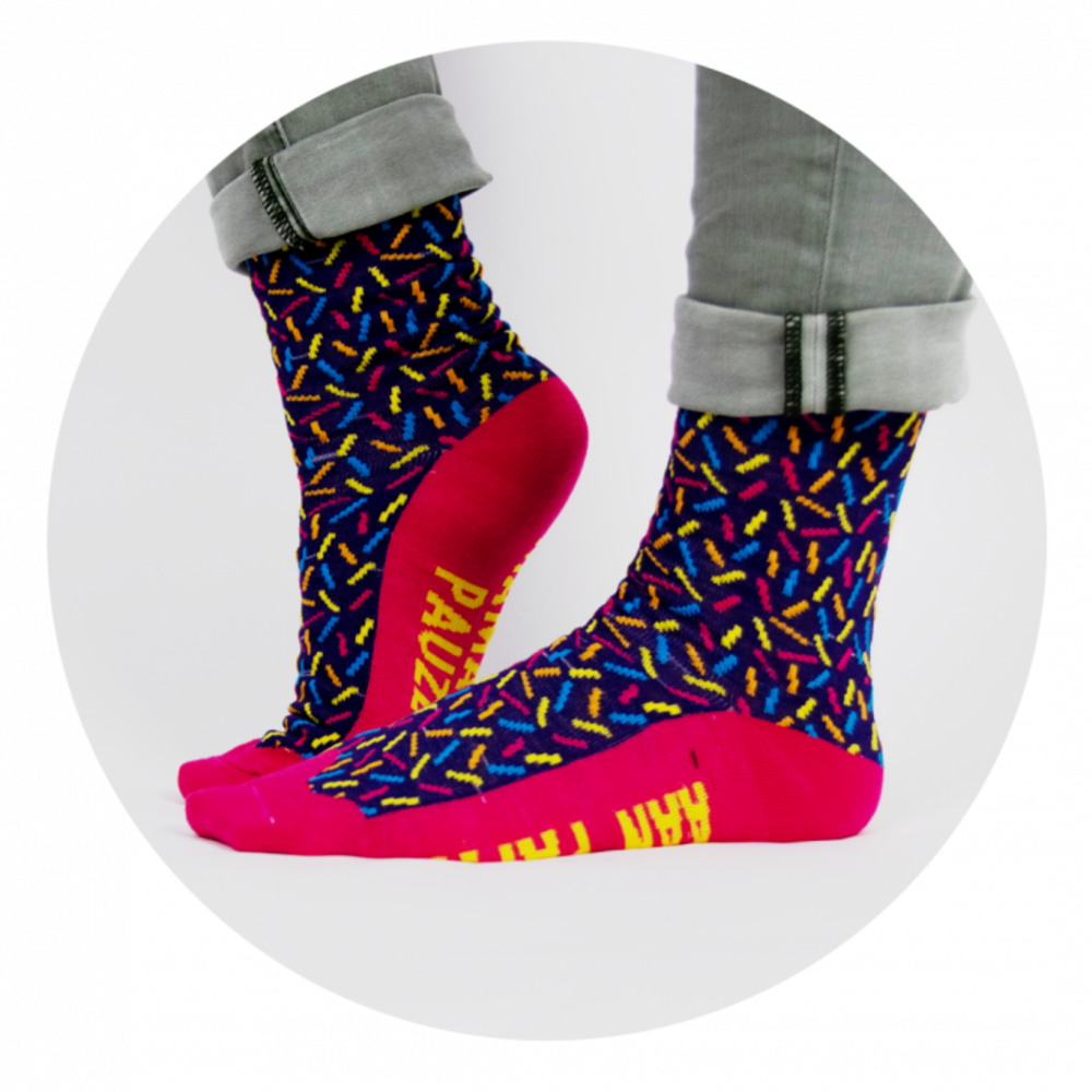 Paper Dreams Humoristische Sokken Mama heeft Pauze | per paar Paper Dreams Humoristische Sokken Mama heeft Pauze | per paar