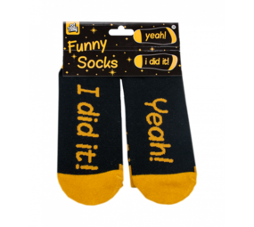 Paper Dreams Chaussettes humoristiques « J'ai réussi ! » | par paire