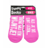 Paper Dreams Witzige Socken Bring mir ein Glas Wein | pro Paar