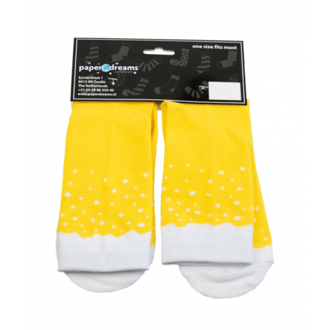 Paper Dreams Humorous Socks Bring me a beer | per pair