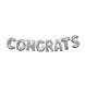 Haza - Witbaard Foil balloons Letter garland "Congrats" 275cm | per set