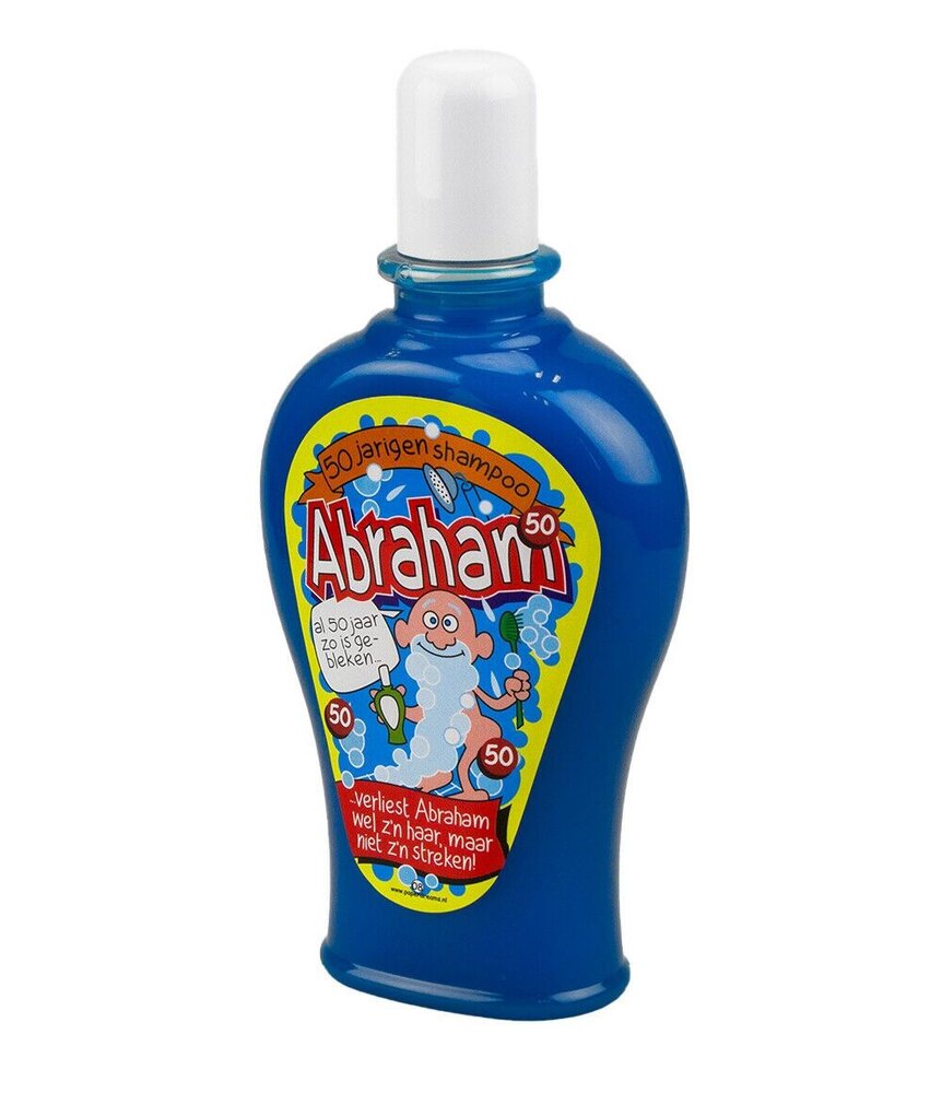 Paper Dreams Humorvolles Shampoo-Flaschen-Design Abraham | pro Stück