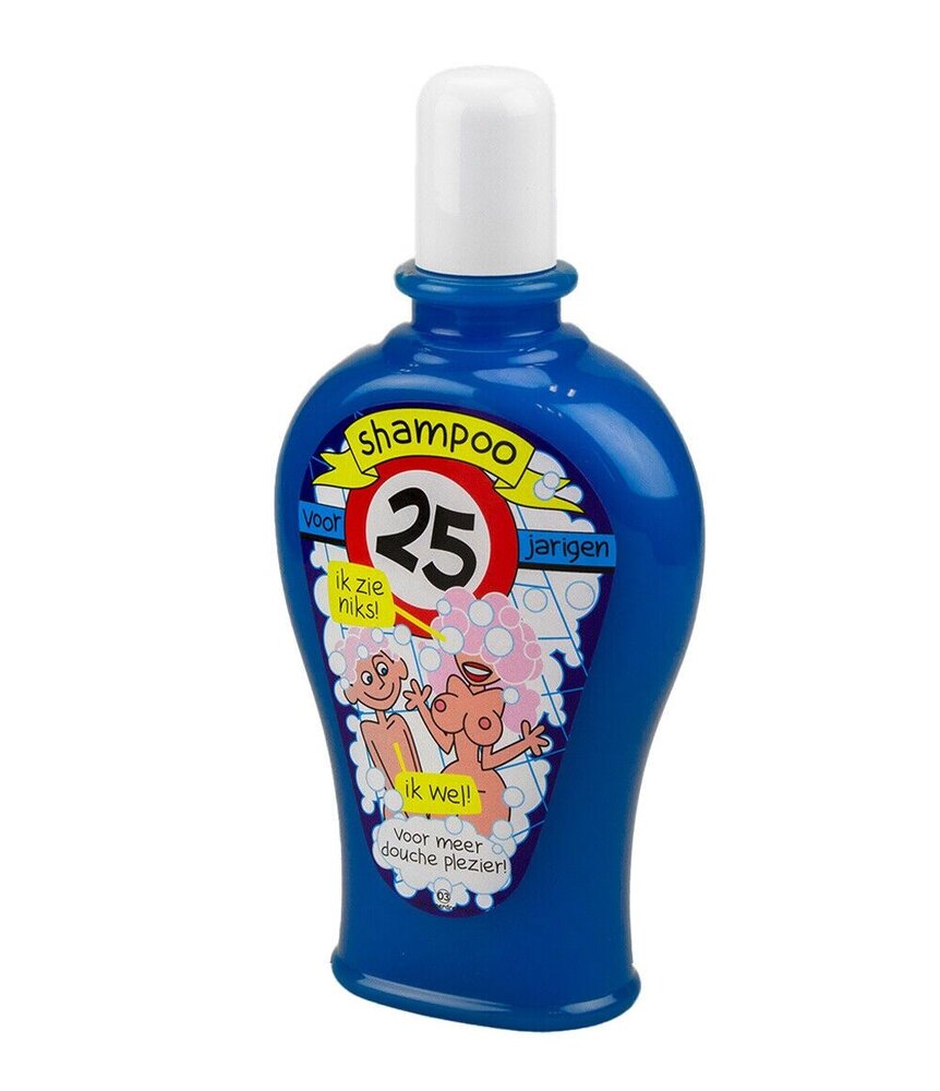 Paper Dreams Humoristische Fles Shampoo 25 jaar | per stuk Paper Dreams Humoristische Fles Shampoo 25 jaar | per stuk