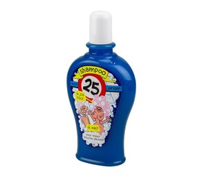 Paper Dreams Humoristische Fles Shampoo 25 jaar | per stuk Paper Dreams Humoristische Fles Shampoo 25 jaar | per stuk