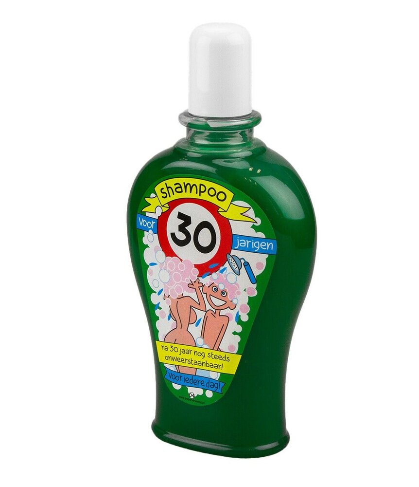 Paper Dreams Humoristische Fles Shampoo 30 jaar | per stuk Paper Dreams Humoristische Fles Shampoo 30 jaar | per stuk
