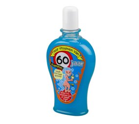 Paper Dreams Humoristische Fles Shampoo 60 jaar Vrouw | per stuk Paper Dreams Humoristische Fles Shampoo 60 jaar Vrouw | per stuk