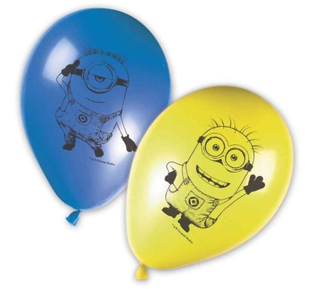 Procos Party Minions The Rise of Gru Balloons 28cm | 8 pieces