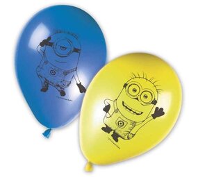 Procos Party Minions The Rise of Gru Ballonnen 28cm | 8 stuks Procos Party Minions The Rise of Gru Ballonnen 28cm | 8 stuks
