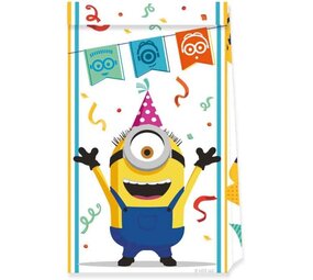 Procos Party Minions The Rise of Gru Uitdeelzakjes | 4 stuks Procos Party Minions The Rise of Gru Uitdeelzakjes | 4 stuks