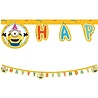 Procos Party Minions – Auf der Suche nach dem perfekten Gru: Buchstabengirlande „Alles Gute zum Geburtstag“ (2 m) | pro Stück Procos Party Minions – Auf der Suche nach dem perfekten Gru: Buchstabengirlande „Alles Gute zum Geburtstag“ (2 m) | pro Stück