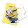 Procos Party Minions The Rise of Gru Invitations | 6 pieces Procos Party Minions The Rise of Gru Invitations | 6 pieces