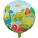 WeFiesta Dinosaurier-Folienballon 46 cm | pro Stück