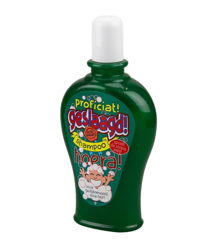 Paper Dreams Humoristische Fles Shampoo Geslaagd School | per stuk Paper Dreams Humoristische Fles Shampoo Geslaagd School | per stuk