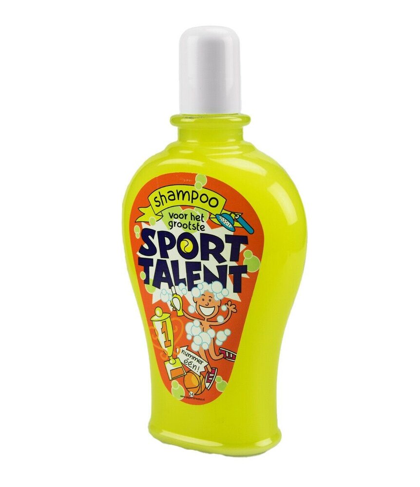 Paper Dreams Bouteille humoristique de shampoing « Talent sportif » | à l'unité