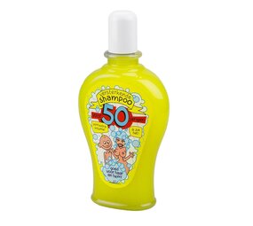 Paper Dreams Humoristische Fles Shampoo 50 jaar | per stuk Paper Dreams Humoristische Fles Shampoo 50 jaar | per stuk