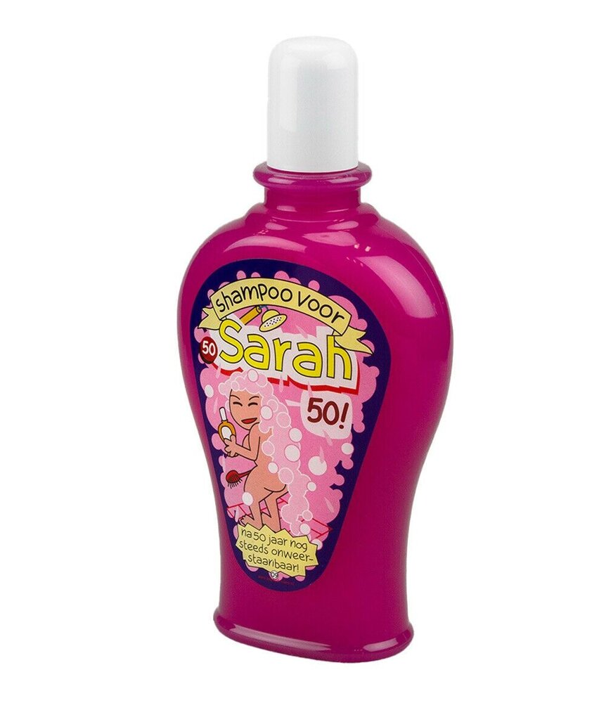 Paper Dreams Humoristische Fles Shampoo Sarah | per stuk Paper Dreams Humoristische Fles Shampoo Sarah | per stuk