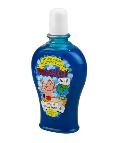 Paper Dreams Humoristische Fles Shampoo Meester | per stuk Paper Dreams Humoristische Fles Shampoo Meester | per stuk
