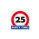 Paper Dreams Traffic Sign 25 Years Party Time Napkins 33x33cm | 16 pieces Paper Dreams Traffic Sign 25 Years Party Time Napkins 33x33cm | 16 pieces