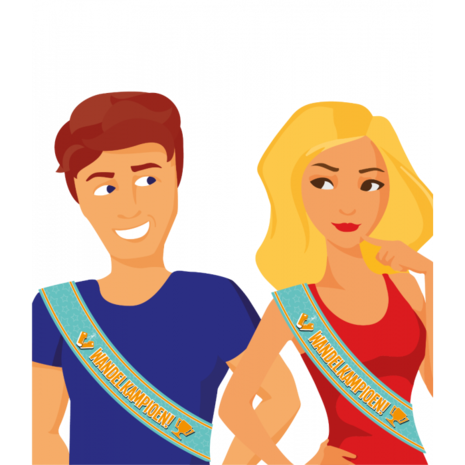 Paper Dreams Party Sash Walking Champion | per piece