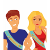 Paper Dreams Party Sash Walking Champion | per piece