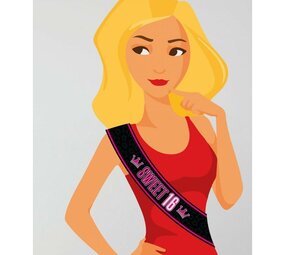 Paper Dreams Party Sjerp Sweet 16 | per stuk