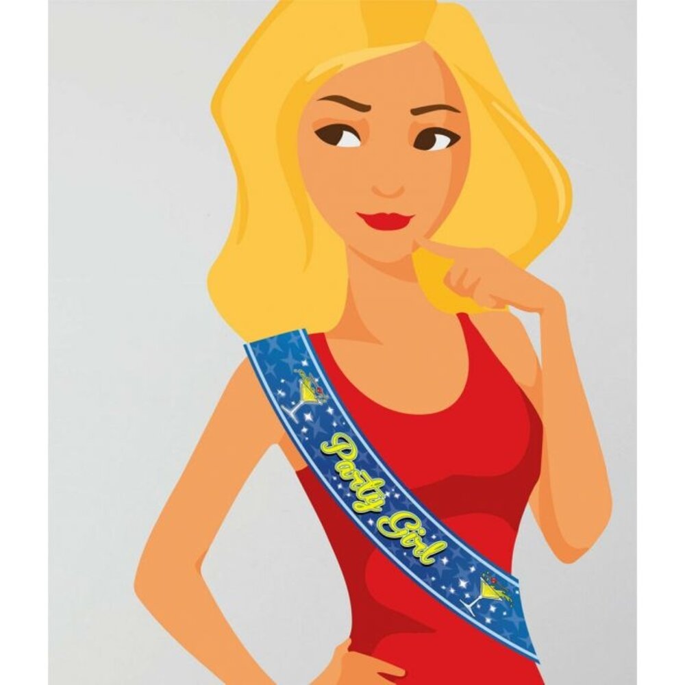 Paper Dreams Party Sjerp Party Girl! | per stuk Paper Dreams Party Sjerp Party Girl! | per stuk