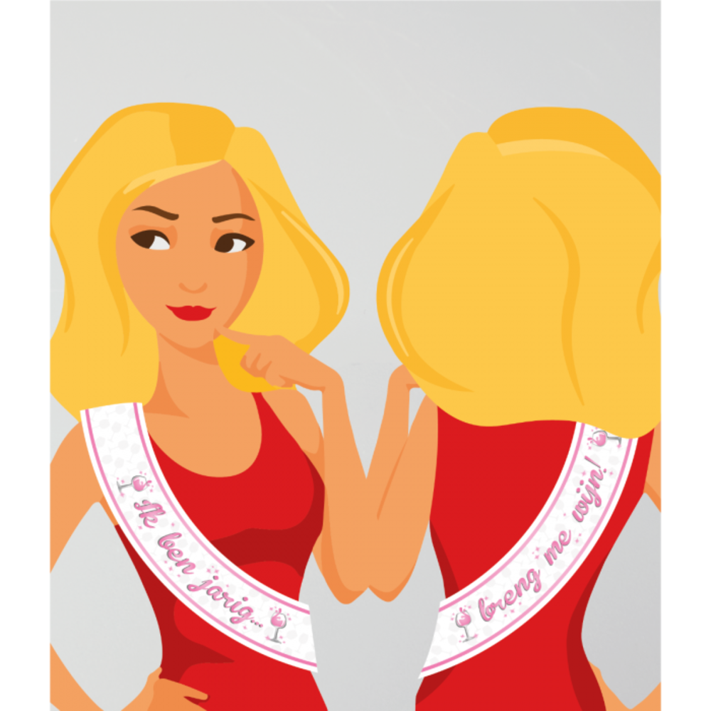 Paper Dreams Party Sjerp Jarig, Wijn! | per stuk Paper Dreams Party Sjerp Jarig, Wijn! | per stuk