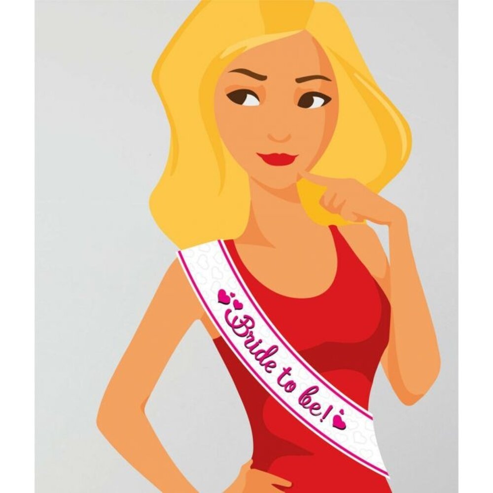 Paper Dreams Party Sjerp Bride to Be | per stuk Paper Dreams Party Sjerp Bride to Be | per stuk