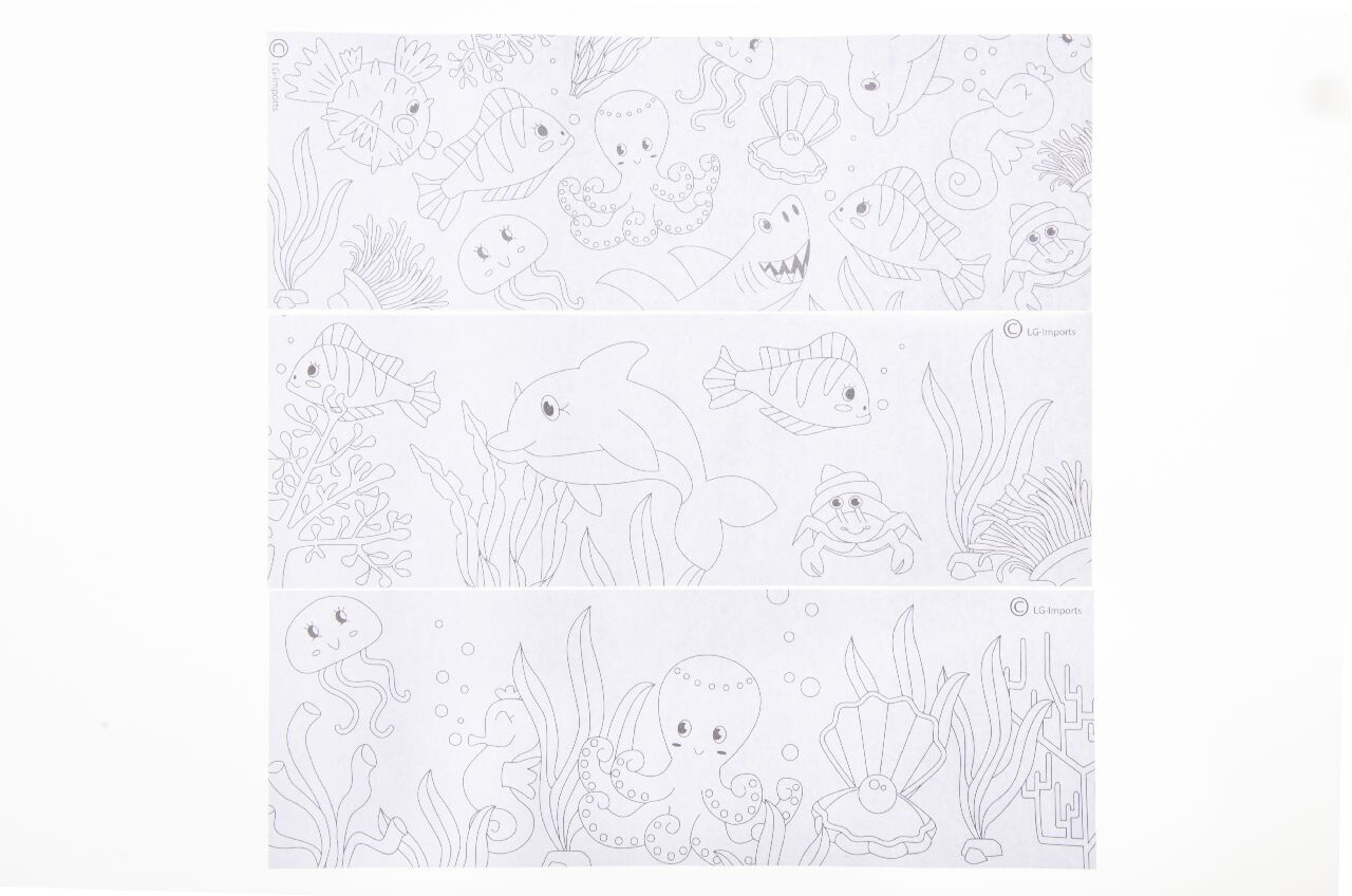 LG Imports Color Your Own Sea Animals Cup 250ml | per piece