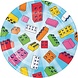Creative Converting Lego Block Bash Plates 18cm | 8 pieces